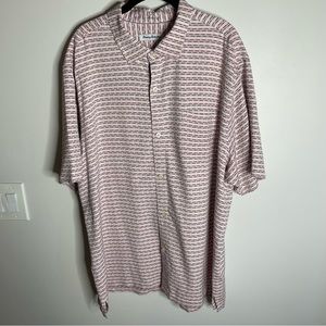 Untuck it plaid checkered button up short sleeve shirt